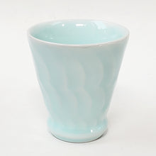 Load image into Gallery viewer, Celadon Scallop Teacup 160 ml
