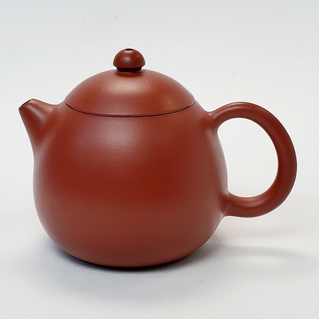 Yixing Zhuni Red Clay Tea Pot JZY- Long Dan 120 ml back up