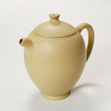 Load image into Gallery viewer, Yixing Green Clay Teapot Olive Shape 120 ml
