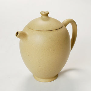 Yixing Green Clay Teapot Olive Shape 120 ml