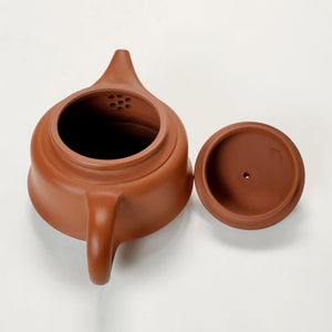 Chao Zhou Red Clay Tea Pot - Jin Zhong Hu 120 ml