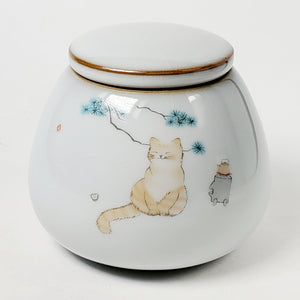 Tea Jar Run Yao - Tea Cat