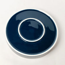 Load image into Gallery viewer, Tea Boat Tray Navy Blue Porcelain
