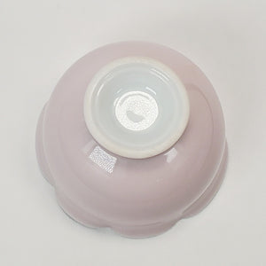 Teacup - Pink Glaze White Porcelain 50 ml