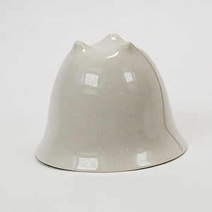 Teacup 2 pcs - Ash Glaze Porcelain 3 feet 40 ml