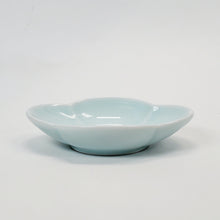 Load image into Gallery viewer, Sky Blue Celadon Hai Tang Shape Saucers

