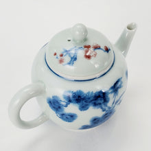 Load image into Gallery viewer, Teapot Blue and White Porcelain Bamboo Prunus 150 ml
