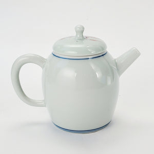 Teapot Blue and White Porcelain Bamboo Garden 130 ml