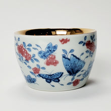 Load image into Gallery viewer, Teacup - Gold 24k Lined Butterfly
