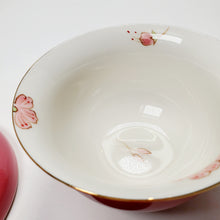 Load image into Gallery viewer, Gaiwan - Rose Ped Pink Prunus Flowers 140 ml
