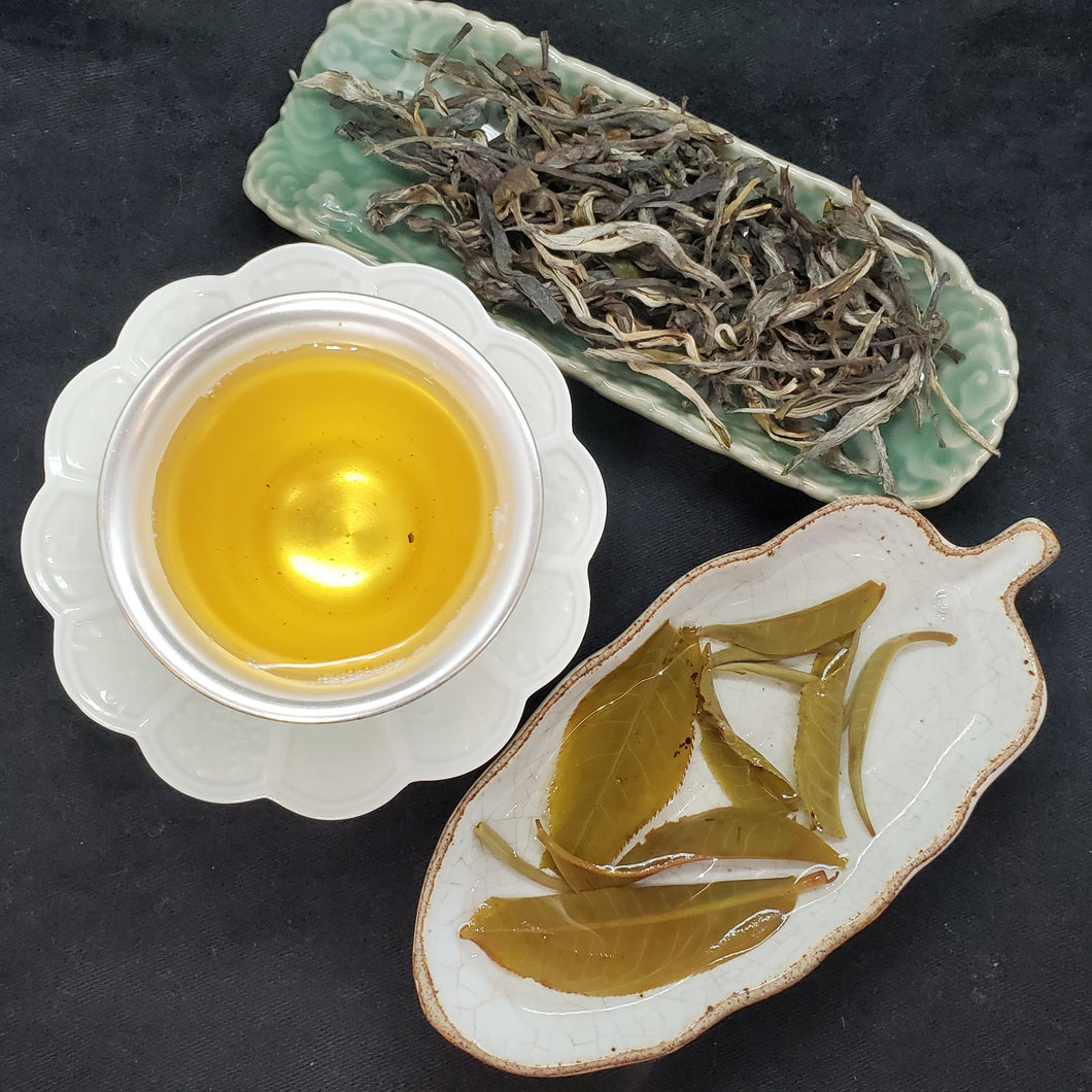 2024 Man Song King 1st Category Tall Trunk Ancient Tea Tree Puerh Tea (1 oz)