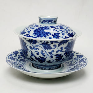 Gaiwan - Blue & White Peony 200 ml