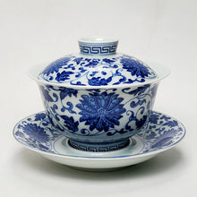 Load image into Gallery viewer, Gaiwan - Blue &amp; White Peony 200 ml
