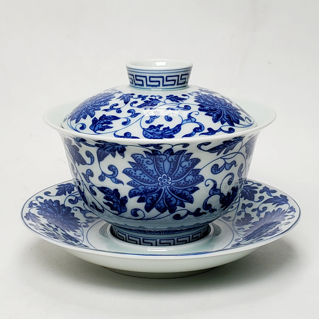 Gaiwan - Blue & White Peony 200 ml