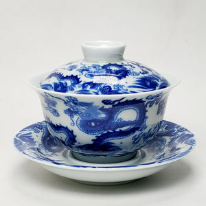 Gaiwan - Blue & White Dragon 200 ml