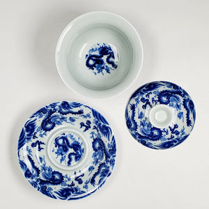 Gaiwan - Blue & White Dragon 200 ml