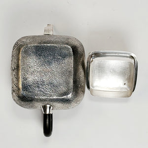 Pure Silver Teapot Square Shape 170 ml