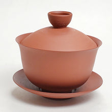 Load image into Gallery viewer, Gaiwan - Chao Zhou Red Clay 3 pcs 100 ml
