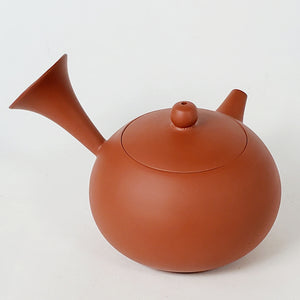 Chao Zhou Red Clay Teapot Xi Shi - Side Handle 150 ml