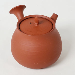 Chao Zhou Red Clay Teapot Han Guan - Side Handle 100 ml