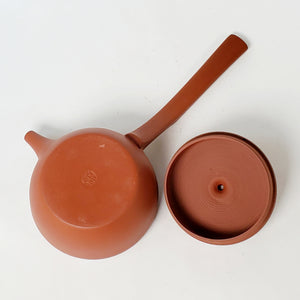 Chao Zhou Red Clay Teapot - Long Side Handle 100 ml