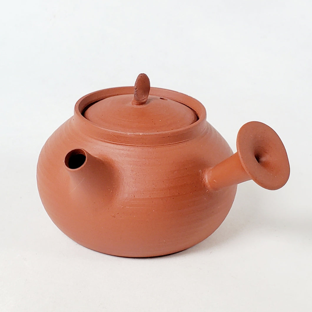 Chao Zhou Red Clay Teapot - Side Handle 110 ml