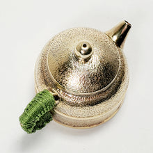 Load image into Gallery viewer, 24 K Gold Plated Pure Silver Teapot - De Zhong 70 ml
