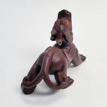 Load image into Gallery viewer, Tea Pet - Yixing Zisha Purple Clay Pi Xiu
