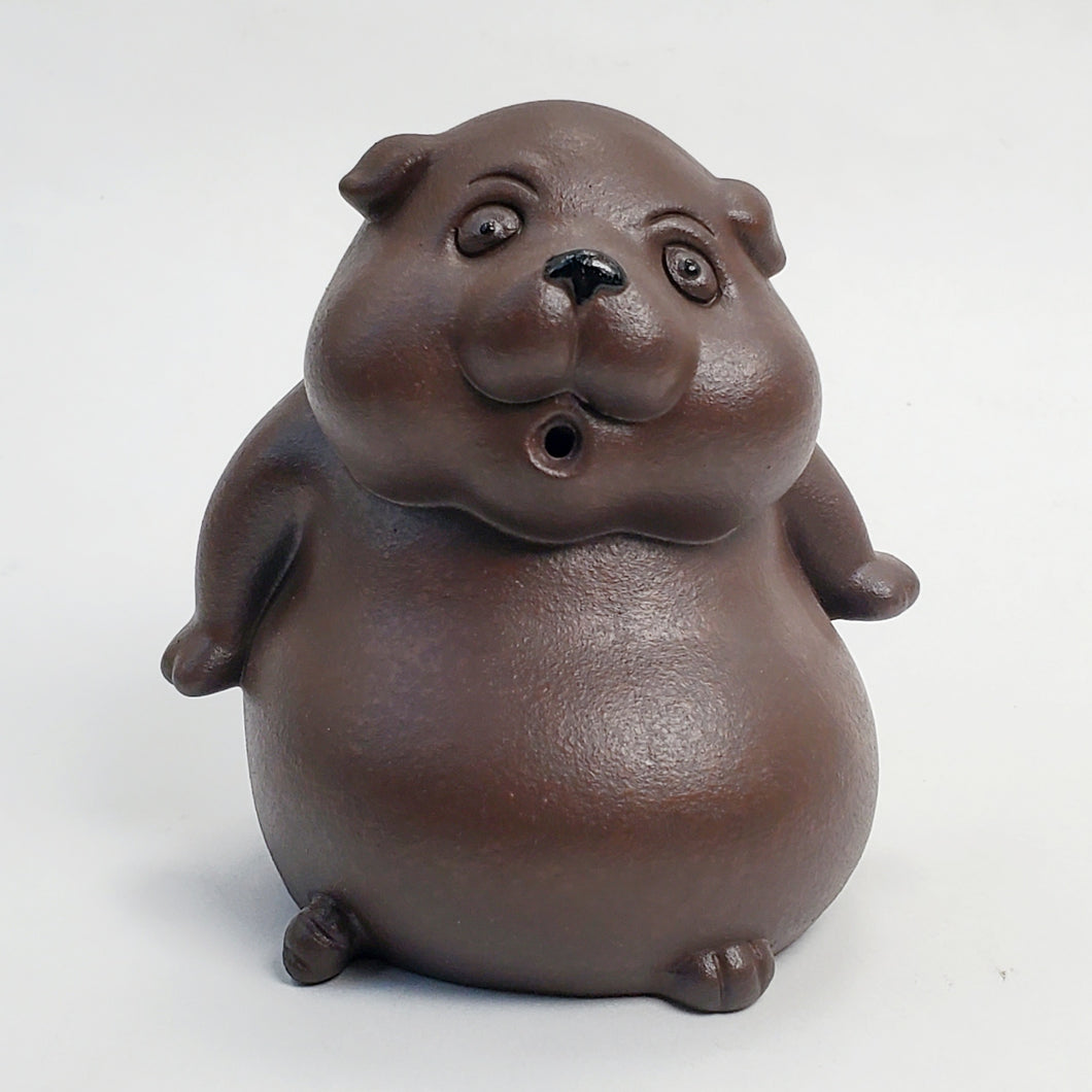 Tea Pet - Yixing Zisha Purple Clay Dog