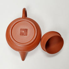 Load image into Gallery viewer, Chao Zhou Red Clay Teapot - Lined Short Pear 110 ml
