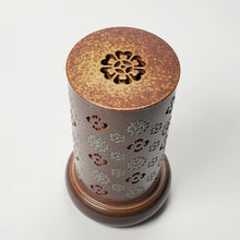 Load image into Gallery viewer, Incense Burner Two Tone Brown Celadon Porcelain
