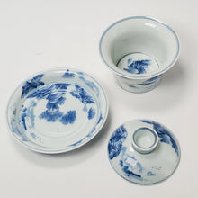 Load image into Gallery viewer, Gaiwan - Blue &amp; White Mountain 200 ml
