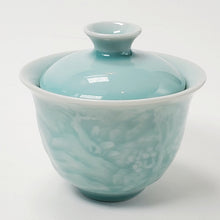 Load image into Gallery viewer, Gaiwan Porcelain - Long Quan Celadon Mountain Village 2 pcs Set 120 ml
