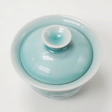 Load image into Gallery viewer, Gaiwan Porcelain - Long Quan Celadon Mountain Village 2 pcs Set 120 ml
