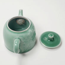Load image into Gallery viewer, Teapot - Long Quan  Celadon Mountain Village Theme 210 ml
