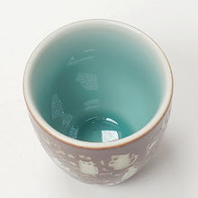 Load image into Gallery viewer, Teacups Porcelain - Long Quan Kiln Two Tone Cats 80 ml #2
