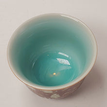 Load image into Gallery viewer, Teacups Porcelain - Long Quan Kiln Two Tone Cats 100 ml #3
