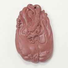 Load image into Gallery viewer, Zhuni Red Clay Dragon Lid Holder
