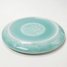 Load image into Gallery viewer, Tea Boat Tray Long Quan Kiln Celadon Porcelain Landscape
