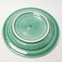 Load image into Gallery viewer, Tea Boat Tray Long Quan Kiln Celadon Porcelain Dancing Lion Encircled in Auspicious Clouds
