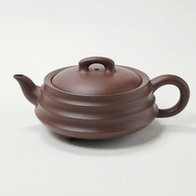Load image into Gallery viewer, Yixing Te Pin Purple Clay Teapot Bamboo Root Shape 140 ml
