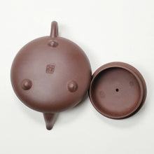 Load image into Gallery viewer, Yixing Te Pin Purple Clay Teapot Bamboo Root Shape 140 ml
