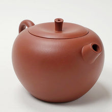 Load image into Gallery viewer, Yixing Xiao Hong Ni Small Red Clay Teapot Apple Shape 160 ml
