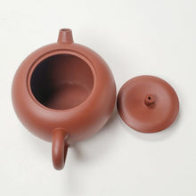 Load image into Gallery viewer, Yixing Xiao Hong Ni Small Red Clay Teapot Apple Shape 160 ml
