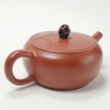 Load image into Gallery viewer, Yixing Zhuni Red Clay Tai Hu Rock Teapot 160 ml
