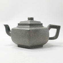 Load image into Gallery viewer, Yixing Republic Period Green Clay - Hexagon Xue Hua 240 ml
