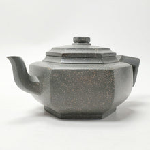 Load image into Gallery viewer, Yixing Republic Period Green Clay - Hexagon Xue Hua 240 ml
