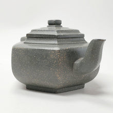 Load image into Gallery viewer, Yixing Republic Period Green Clay - Hexagon Xue Hua 240 ml
