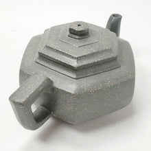 Load image into Gallery viewer, Yixing Republic Period Green Clay - Hexagon Xue Hua 240 ml
