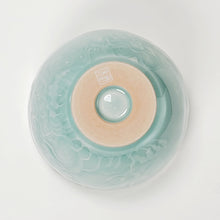 Load image into Gallery viewer, Teacup Porcelain - Celadon Dragon Hand Carved 150 ml
